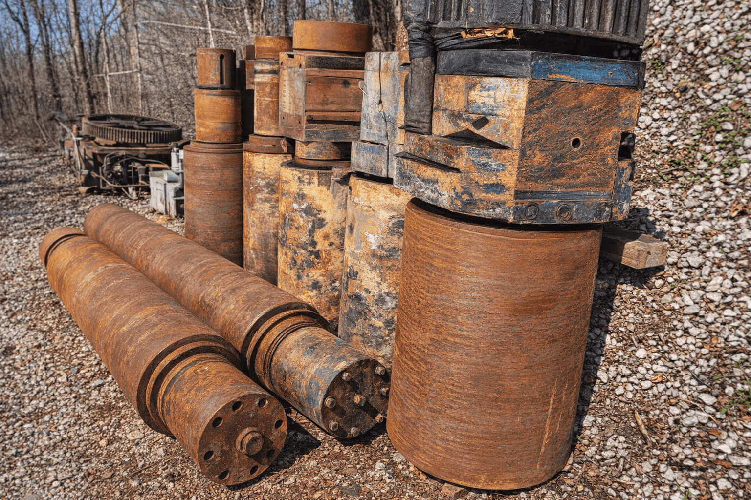 26" x 84" Mill Roll Assemblies